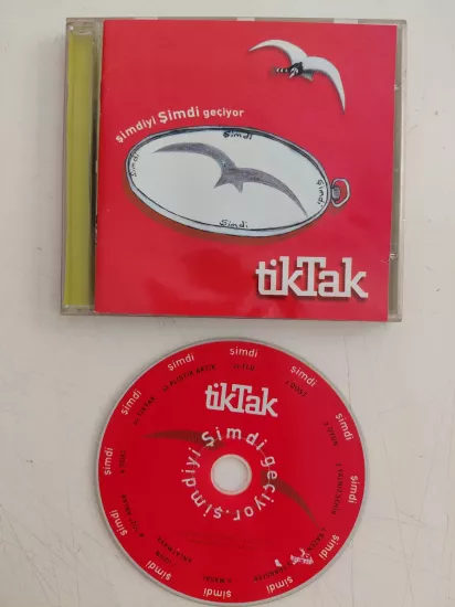 tikTak  – Şimdiyi Şimdi Geçiyor  -  2005  Türkiye Basım  CD Albüm