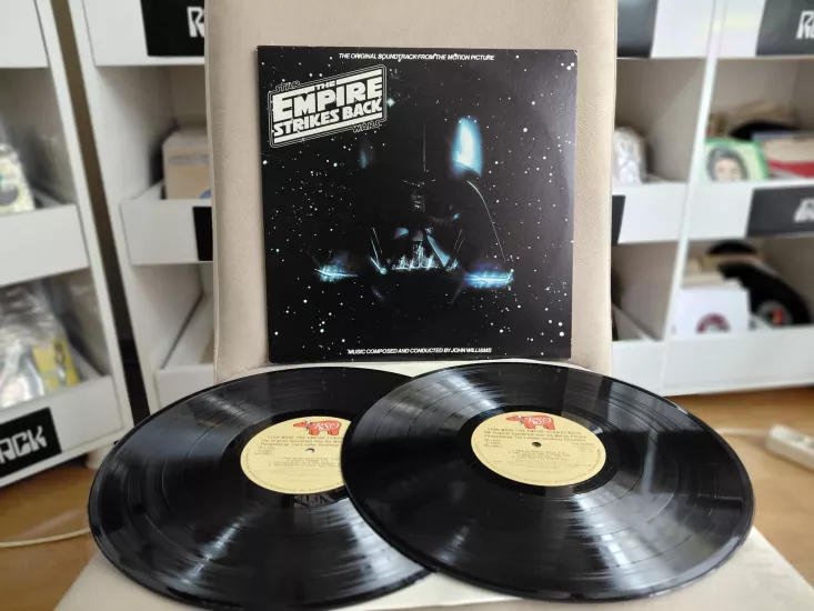John Williams – Star Wars / The Empire Strikes Back (Soundtrack) - 1980 USA Basım Albüm 2xLP Plak