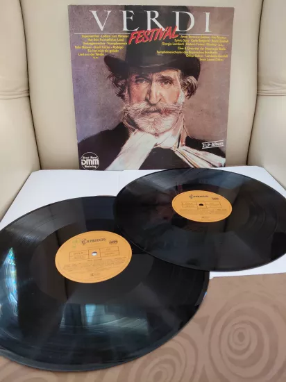 VERDI   – Verdi Festival – 1985 Almanya Basım 33 lük Plak - 2xLP Albüm