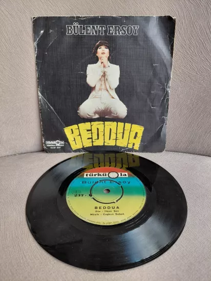 Bülent Ersoy – Beddua / İşte Bizim Hikayemiz - 1980 Türkiye  Basım 45’lik  Plak/Türküola