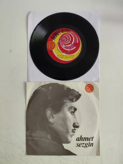 Ahmet Sezgin – Gizli Sevda / Sen Alın Yazımdasın - Türkiye  Basım 45lik Plak