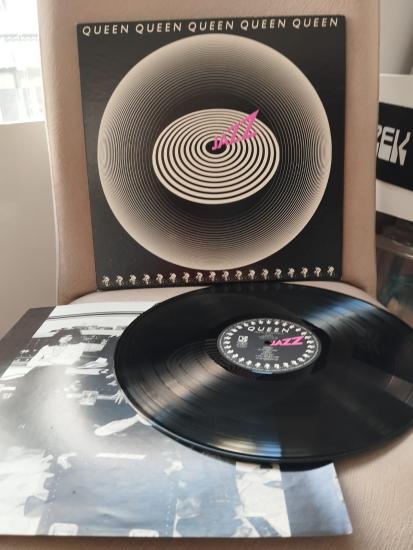 QUEEN - Jazz - 1978 Japonya Basım - 33 lük LP Plak Albüm - Obi’siz (Posterli)