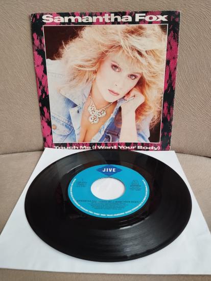 Samantha Fox – Touch Me (I Want Your Body)  - 1986  Belçika Basım 45 lik Plak