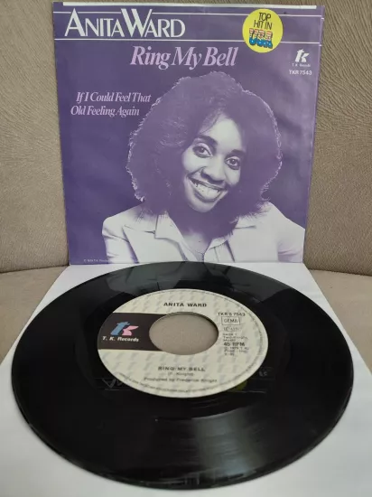 Anita Ward  –  Ring My Bell  - 1979  Almanya  Basım 45’lik Plak