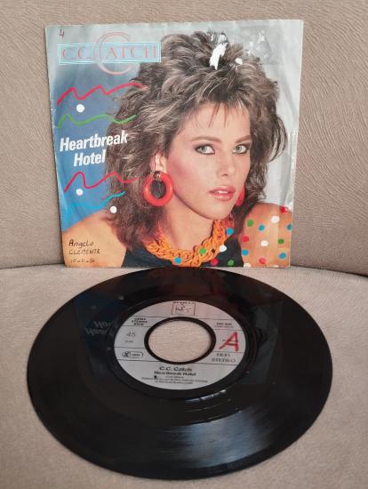 C.C. Catch – Heartbreak Hotel - 1986 Avrupa Basım  45 lik Plak