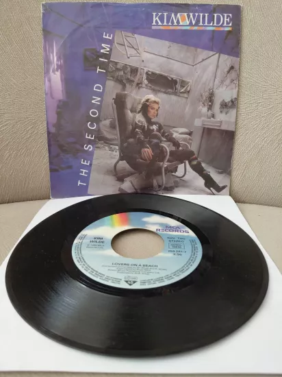 Kim Wilde  – The Second Time  -  1984  Almanya Basım 45 lik Plak