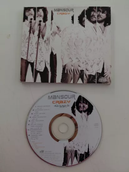 Mansour  –  Crazy – 2002 USA  Basım - CD Albüm
