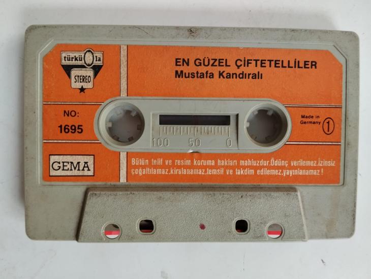 Mustafa kandıralı - En Güzel Çiftetelliler -  Almanya Basım  Nadir Kaset / Türküola -Kapaksız