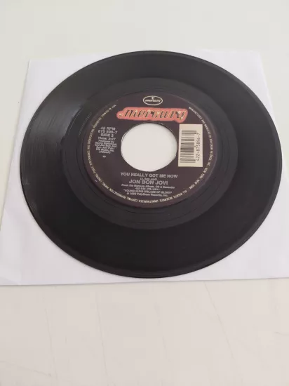JON BON JOVI  Blaze of Glory -  1990  USA Basım 45’lik Plak /Kapaksız-2.el