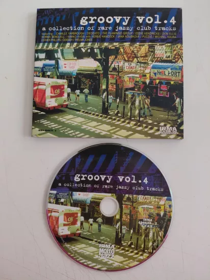 Groovy Vol. 4 (A Collection Of Rare Jazzy Club Tracks)  - 1999 Avrupa Basım CD Albüm