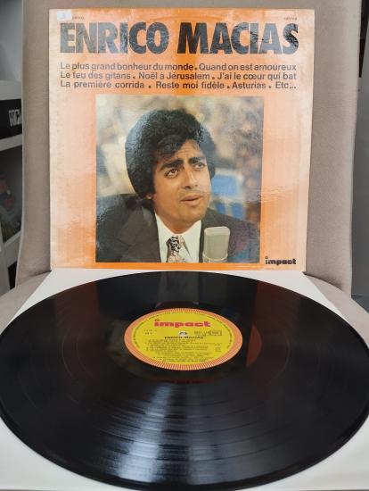ENRICO MACIAS  - 1976 Fransa  Basım Albüm - 33 lük LP Plak