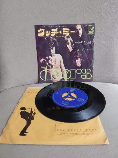 The Doors  –  Touch Me  - 1968  Japonya  Basım 45 ’lik Plak