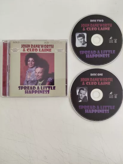 John Dankworth & Cleo Laine – Spread A Little Happiness - 2006 İngiltere Basım - 2xCD Albüm