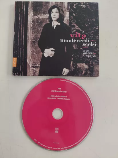 Monteverdi / Scelsi - Sonia Wieder-Atherton – Vita  - 2011  Fransa Basım - CD Albüm