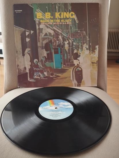 B.B. King ‎–  Back In The Alley (The Classic Blues Of B.B.King) - 1980 USA  Basım LP Plak