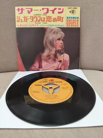Nancy Sinatra  - Summer Wine   - 1967 Japonya Basım  45lik Plak