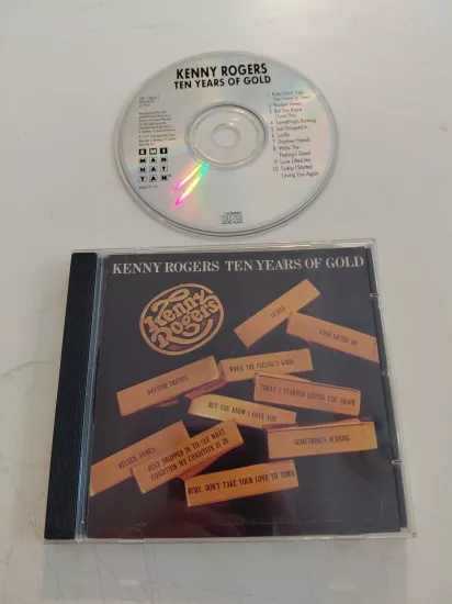 Kenny Rogers – Ten Years Of Gold – USA -  CD Albüm