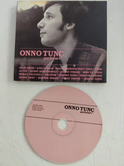 Onno Tunç Şarkıları  - 2007 Türkiye  Basım  CD Albüm