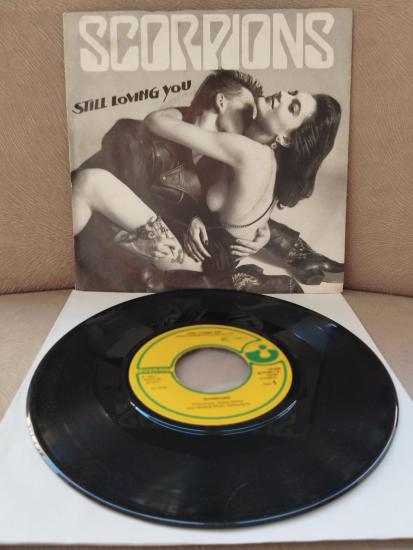 SCORPIONS  - Still Loving You / Holiday - 1987  Hollanda  Basım 45 LİK PLAK