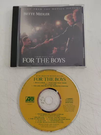 Bette Midler – For The Boys (Soundtrack) -  1991  Amerika Basım CD Albüm