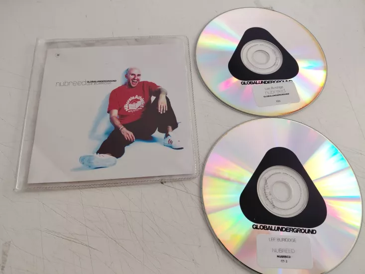 Lee Burridge – Nubreed Global Underground  - 2001 İngiltere Basım - 2x CD, Mixed, Promo/Nadir