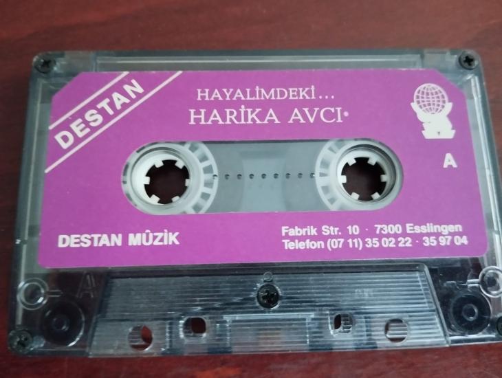 Harika Avcı –  Hayalimdeki...  - 1991 Almanya Basım Kaset / Destan -Kapaksız