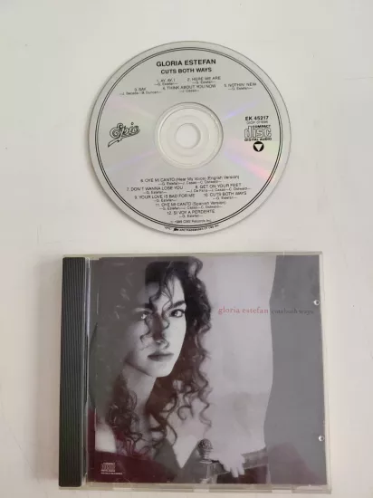 Gloria Estefan –  Cuts Both Ways  - 1989  USA Basım CD Albüm