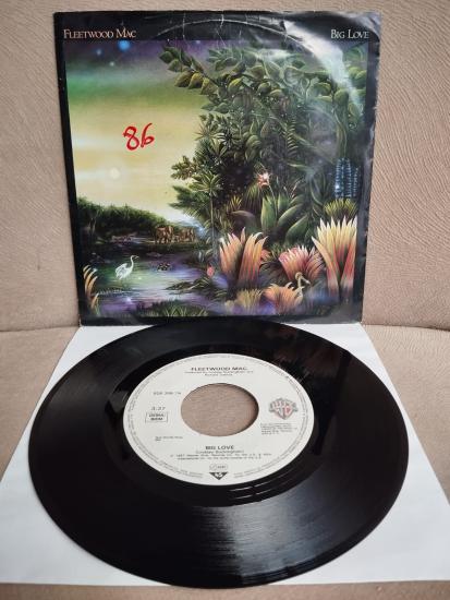 FLEETWOOD MAC -  BIG LOVE -  1987 ALMANYA BASIM 45 LİK PLAK