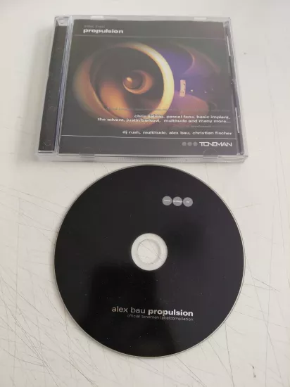 Alex Bau – Propulsion - Official Toneman Labelcompilation - 2003 Almanya  Basım  CD  Albüm