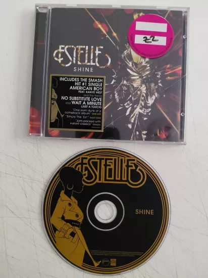 Estelle – Shine  - 2008  Avrupa Basım CD Albüm