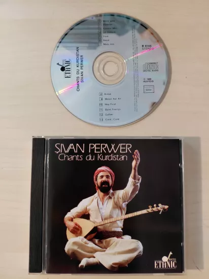 Şivan Perwer ‎– Chants Du Kurdistan - 1989 Fransa Basım CD Albüm