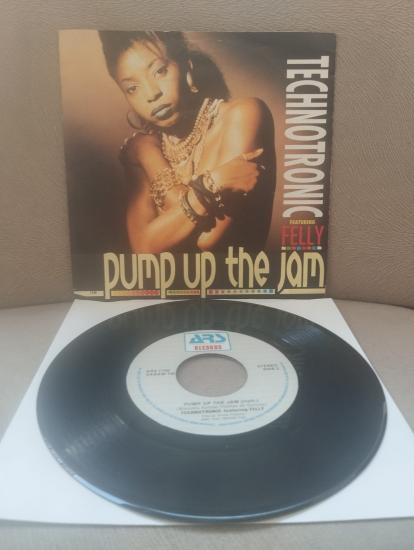 TECHNOTRONIC - Pump Up The Jam - 1989 Benelux Basım 45lik Plak
