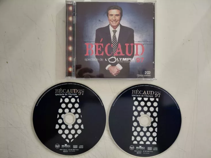 Gilbert Bécaud – Spectacle De L’Olympia 97 -  1997 Fransa Basım 2xCD Albüm