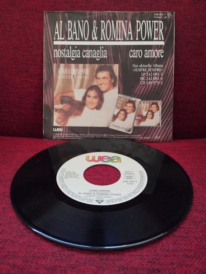 Al Bano & Romina Power – Nostalgia Canaglia - 1987 Fransa Basım 45 lik Plak