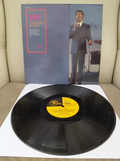 Gilbert Becaud  ‎– Toujours Becaud -  Almanya Dönem Basım 33 lük Plak - LP Albüm