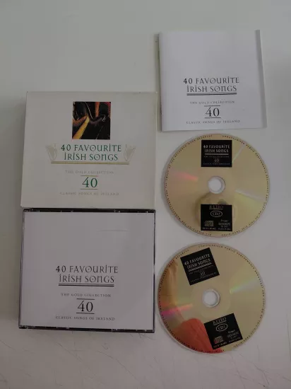 The Boys Of The Isle  – 40 Favourite Irish Songs -  1997 Avrupa Basım 2xCD Albüm