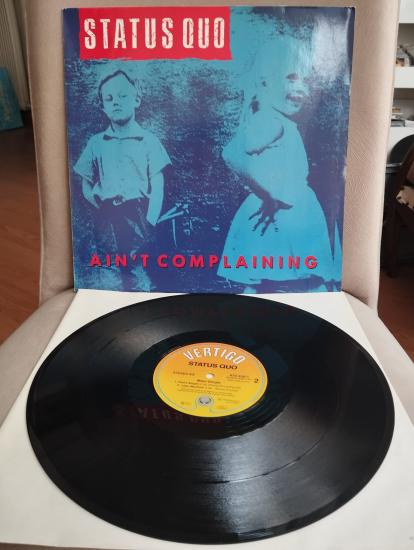 Status Quo –  Ain’t Complaining - 1988 Avrupa Basım Albüm - 45’lik Maxi-Single