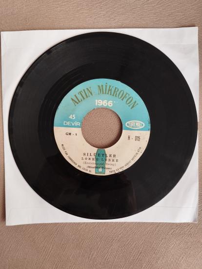 Silûetler –  Lorke Lorke / Dede Efendi 66  -  1966  Türkiye Basım 45lik Plak