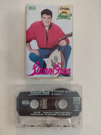 Sinan Özen – Öpsene Beni & Hani - 1992  Almanya Basım  Kaset