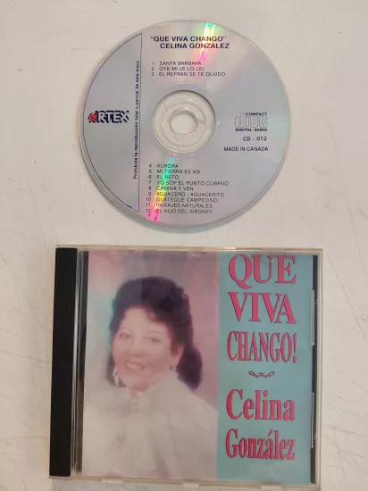 Celina González – Que Viva Chango! - 1990  Küba  Basım CD Albüm