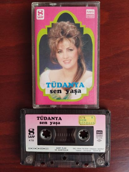 Tüdanya  -  Sen Yaşa -  1988  Türkiye Basım Kaset Albüm