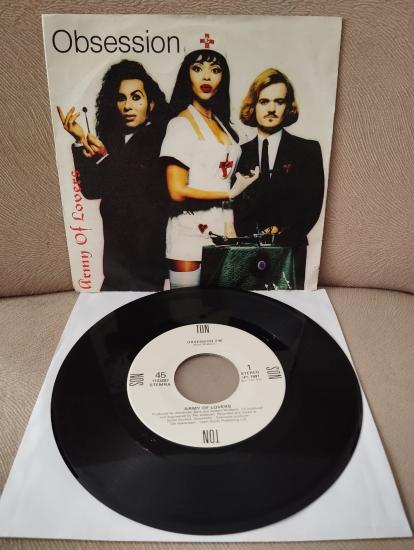 Army Of Lovers – Obsession -  1991 Hollanda Basım 45lik Plak