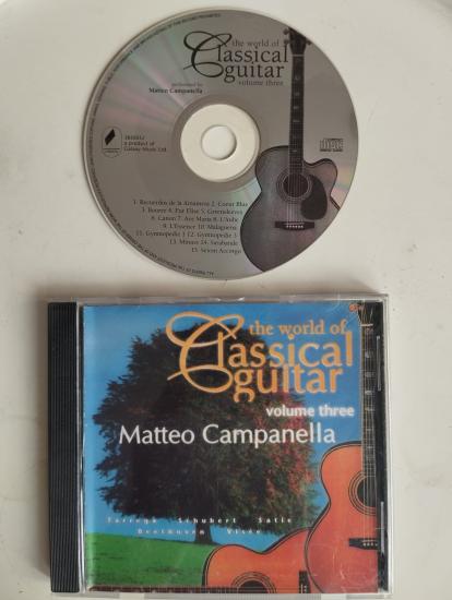 The World of Classical Guitar Vol.3 / Matteo Campanella – Avrupa Basım 2. El CD Albüm