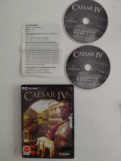 Caesar IV  - PC CD-ROM / 2 Disk  ( Oyun )