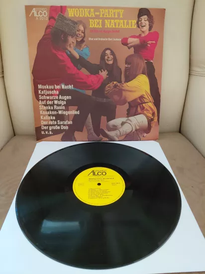 Wodka - Party Bei Natalie – 28 Hits İm Agogo-Sound (Kalinka-Katjuscha...)  - Almanya Dönem Basım LP Plak Albüm
