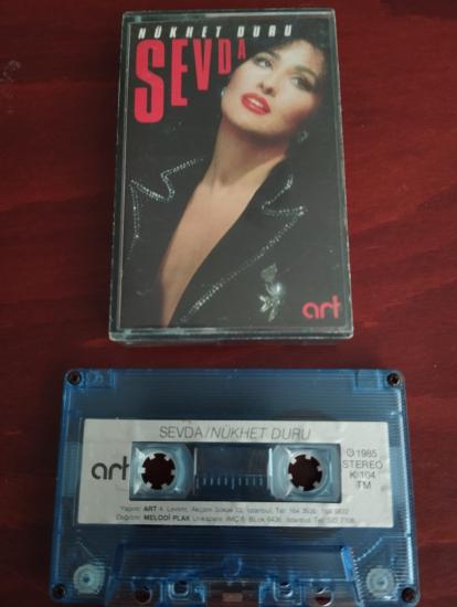 Nükhet Duru – Sevda -  1985 Türkiye Basım  Kaset Albüm/Kağıt Baskı