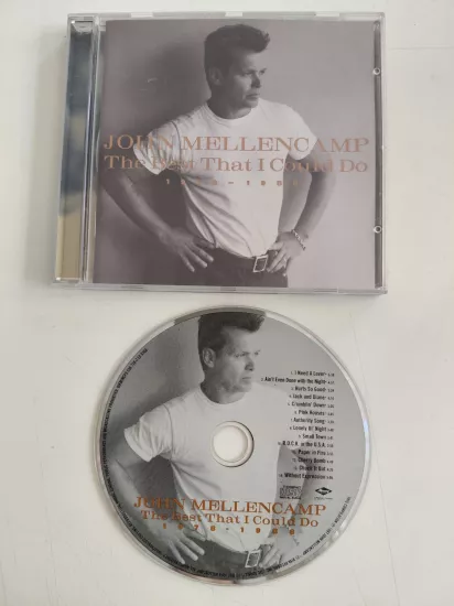 John Mellencamp  ‎– The Best That I Could Do (1978-1988) - 1997 Avrupa Basım - CD Albüm