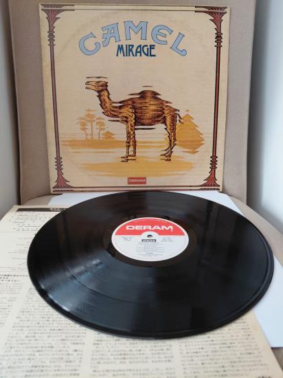 CAMEL - Mirage - 1974 Japonya  Basım Nadir Plak Albüm