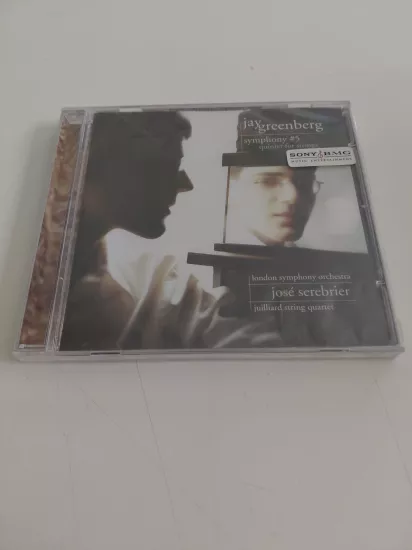 Jay Greenberg  – Symphony #5 / Quintet For Strings - 2006 Avrupa Basım - CD Albüm /Jelatinli