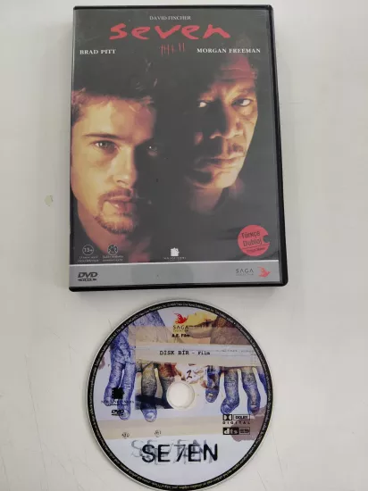 SEVEN -  Brad Pitt / Morgan Freeman  -  DVD Film